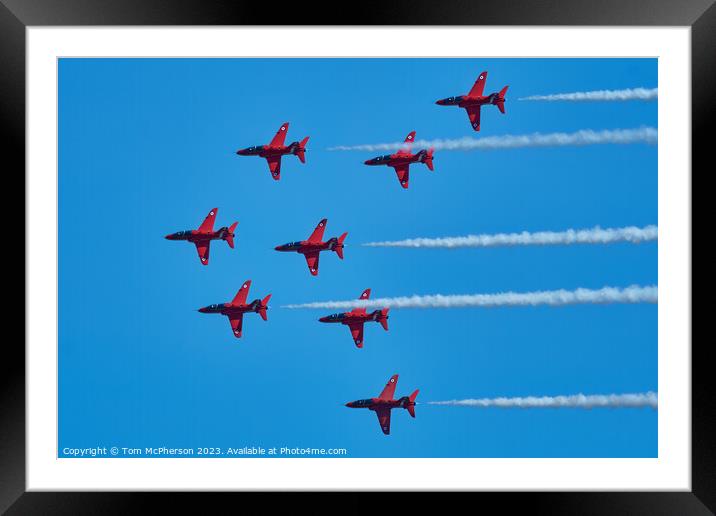 Soaring Icons of British Skies Framed Mounted Print by Tom McPherson