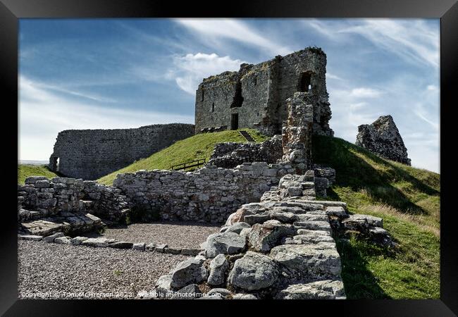 Echoes of Duffus Castle's Past Framed Print by Tom McPherson