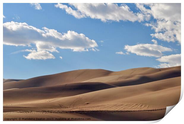 Great Sand Dunes National Park Print by Madeleine Deaton
