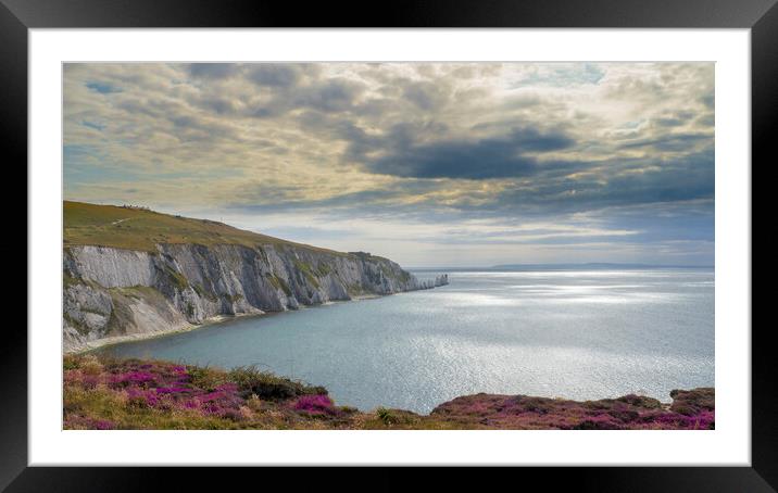 Alum Bay & Needles . Isle of Wight  Framed Mounted Print by Philip Enticknap