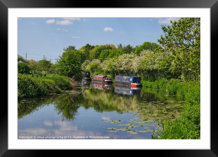 Tranquillity Found. Framed Mounted Print by 28sw photography