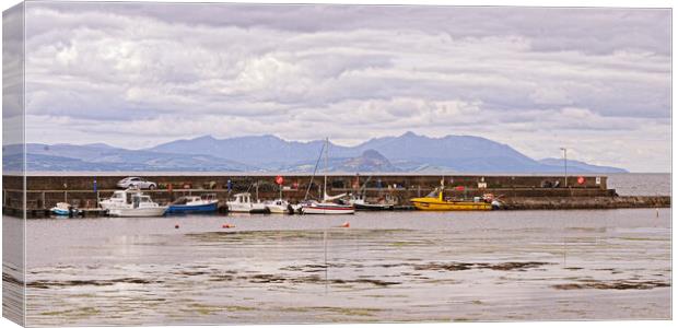 A Scottish seascape, Maidens, South Ayrshire Canvas Print by Allan Durward Photography