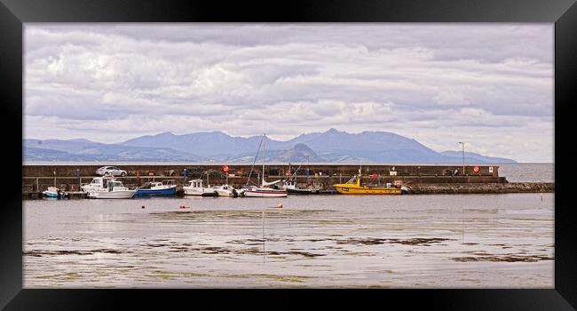 A Scottish seascape, Maidens, South Ayrshire Framed Print by Allan Durward Photography
