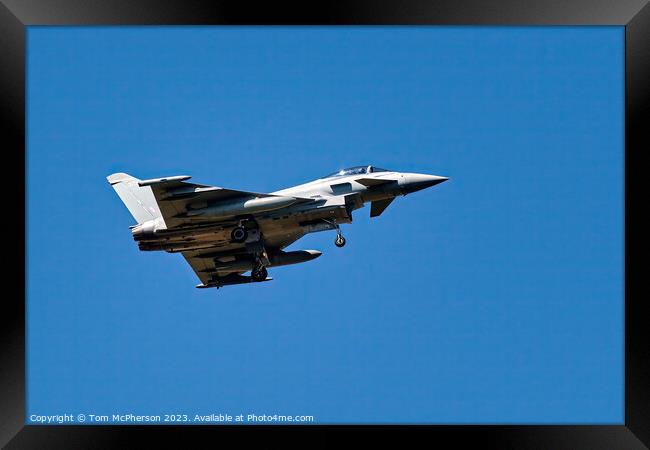 The Typhoon FGR.Mk 4  Framed Print by Tom McPherson