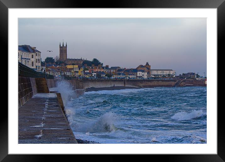 Start of Winter Framed Mounted Print by Brian Roscorla