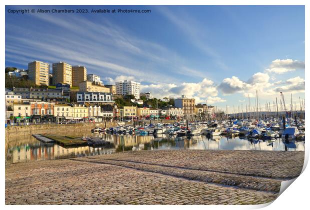 Torquay and the English Riviera  Print by Alison Chambers