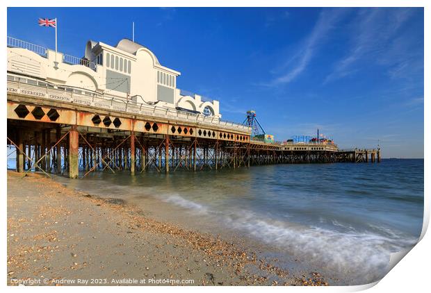 Southsea Pier  Print by Andrew Ray