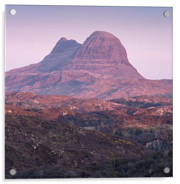 Suilven Acrylic by Dave Bowman