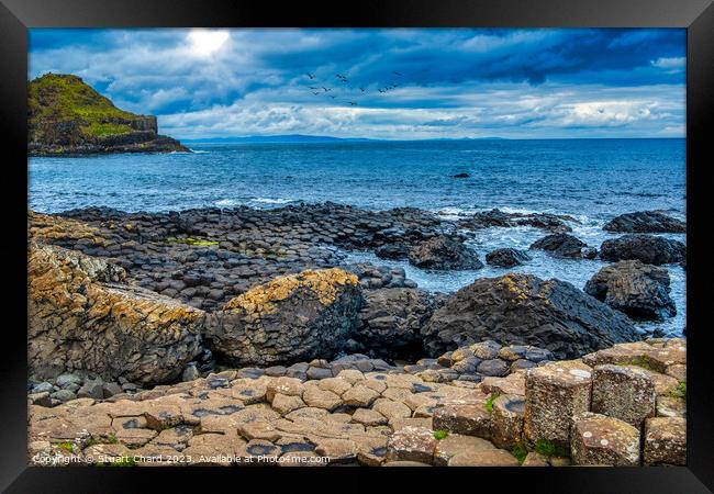 Giants Causeway, Antrim, Northern Island Framed Print by Travel and Pixels 