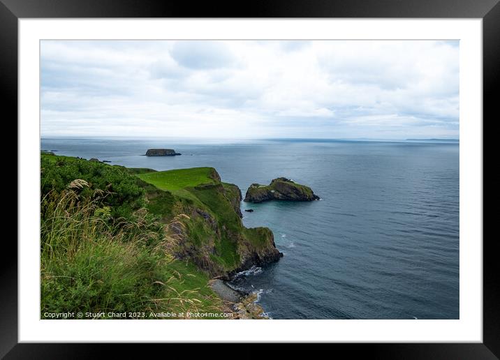 Island Oasis: Resplendent Belfast View Framed Mounted Print by Travel and Pixels 