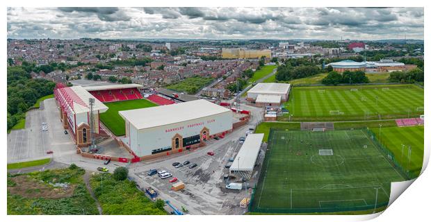 Oakwell Stadium Panorama Print by Apollo Aerial Photography