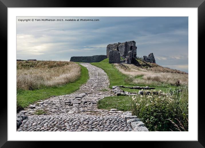 Ancient Duffus Castle, Laich of Moray Framed Mounted Print by Tom McPherson