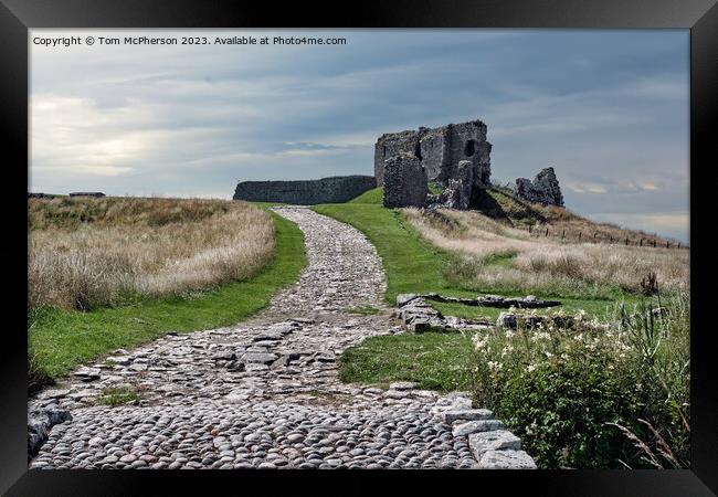 Ancient Duffus Castle, Laich of Moray Framed Print by Tom McPherson