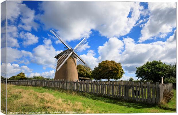 Bembridge Windmill  Canvas Print by Andrew Ray
