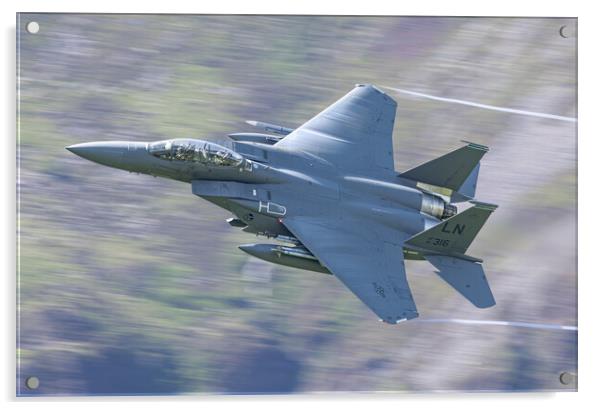 A F15 low level Acrylic by Rory Trappe