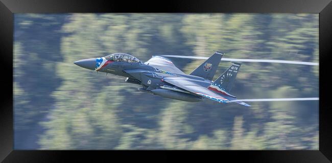 F15 Strike Eagle Liberty Special Framed Print by Rory Trappe