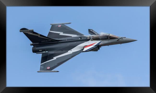 Dassault Rafale C Framed Print by J Biggadike