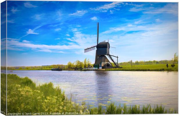 A mill that makes a difference - CR2305-9303-ABS Canvas Print by Jordi Carrio