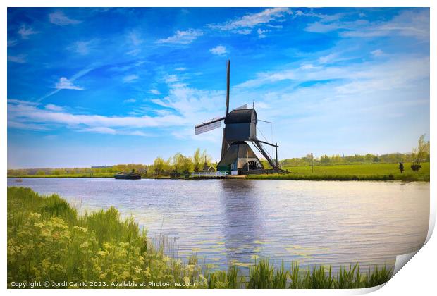A mill that makes a difference - CR2305-9303-ABS Print by Jordi Carrio