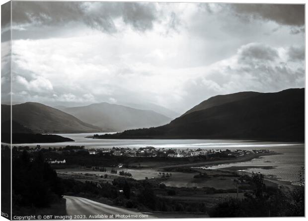 Ullapool & Loch Broom Wester Ross Highland Scotland Canvas Print by OBT imaging