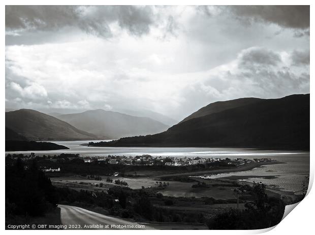 Ullapool & Loch Broom Wester Ross Highland Scotland Print by OBT imaging