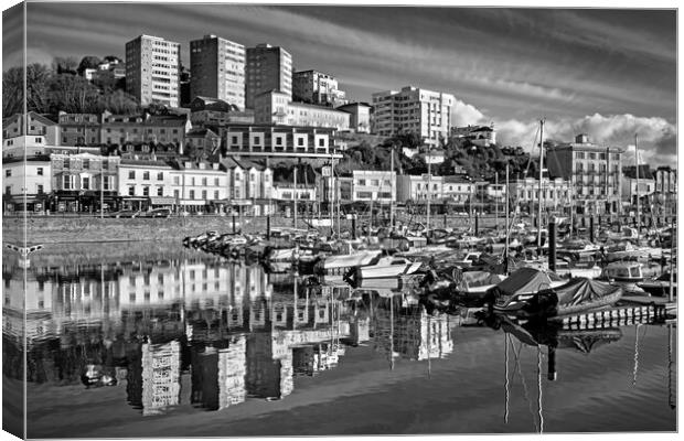 Torquay Harbour Canvas Print by Darren Galpin