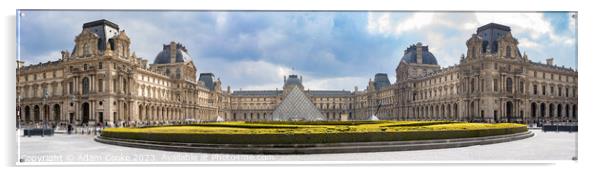 Louvre Museum | Paris | France Acrylic by Adam Cooke