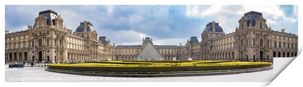 Louvre Museum | Paris | France Print by Adam Cooke