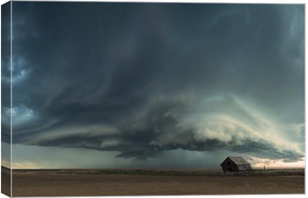 Ominous  Canvas Print by John Finney