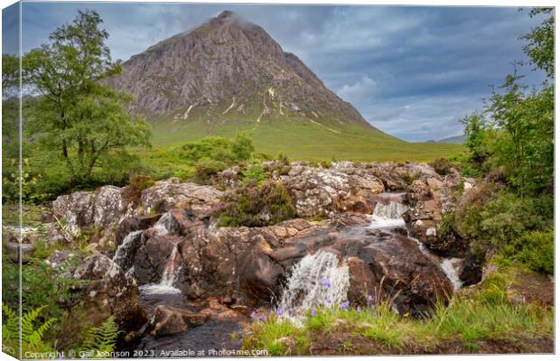 Outdoor mountain Canvas Print by Gail Johnson