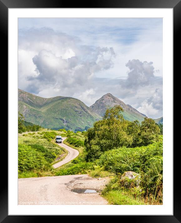 Outdoor mountain Framed Mounted Print by Gail Johnson