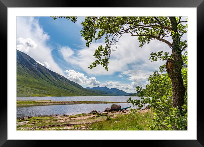 Outdoor waterside Framed Mounted Print by Gail Johnson