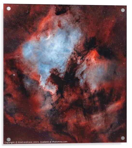 North America Nebula Acrylic by Emil Andronic