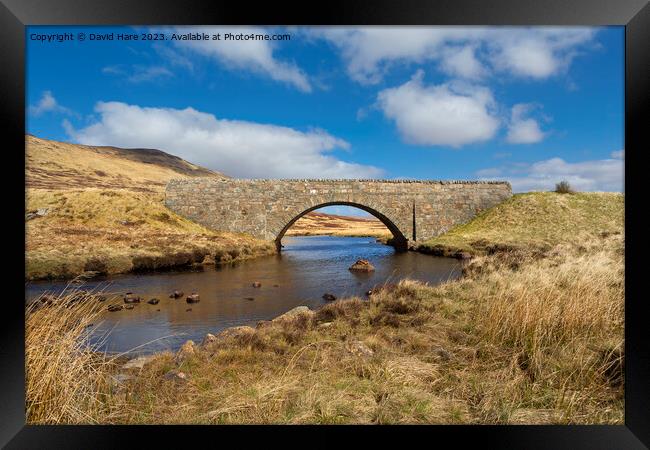 Highland Bridge Framed Print by David Hare