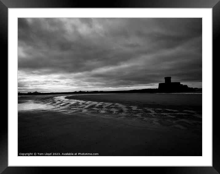 Jersey Tower Framed Mounted Print by Tom Lloyd