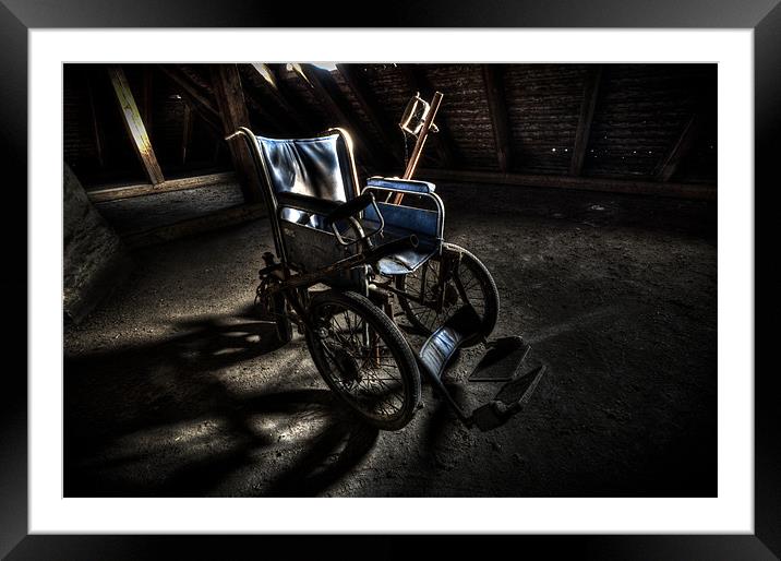 Legless Framed Mounted Print by Nathan Wright