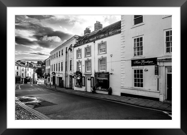 Richmond North Yorkshire Framed Mounted Print by Steve Smith