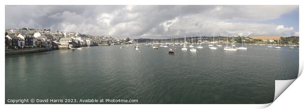Falmouth Harbour Print by David Harris