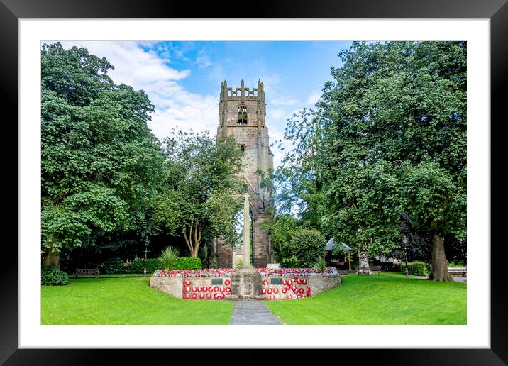 Friary Gardens Richmond Yorkshire Framed Mounted Print by Steve Smith