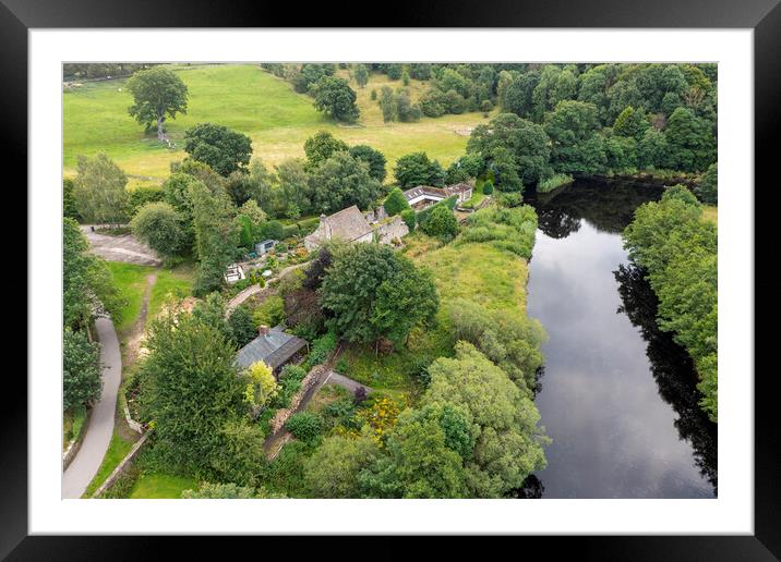 River Swale Easby Framed Mounted Print by Steve Smith