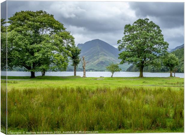  Buttermere Lake Canvas Print by Rodney Hutchinson