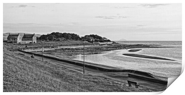 Prestwick coastal scene Print by Allan Durward Photography