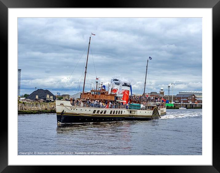 Waverley Leaving Ayr Framed Mounted Print by Rodney Hutchinson