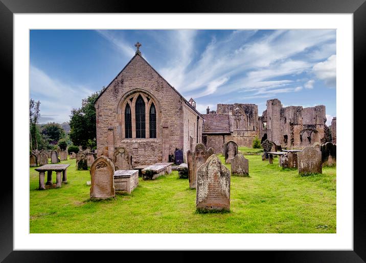 Easby, St Agatha's Church, Yorkshire Framed Mounted Print by Tim Hill