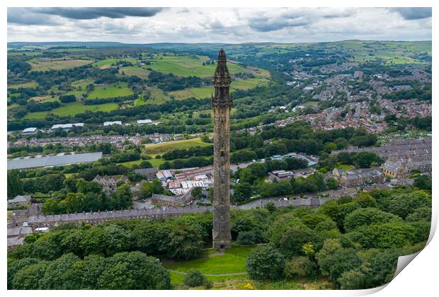 Wainhouse Tower Print by Apollo Aerial Photography