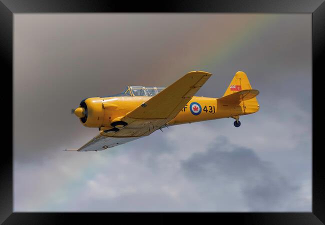 T-6 Harvard Framed Print by J Biggadike