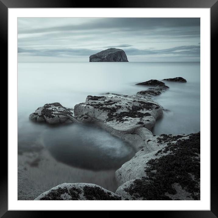Bass Rock and the Cauldron  Framed Mounted Print by Anthony McGeever