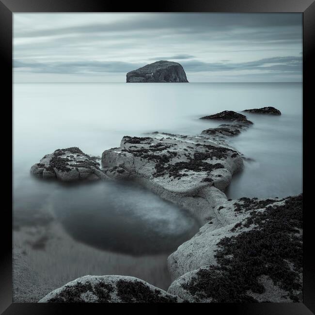 Bass Rock and the Cauldron  Framed Print by Anthony McGeever