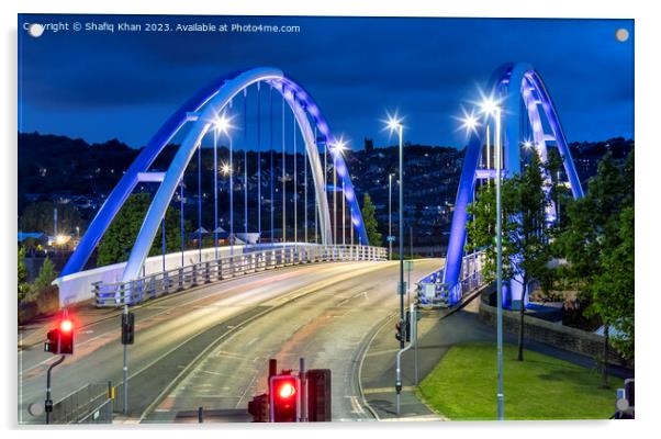 Wainwright Bridge, Blackburn, Lancashire Acrylic by Shafiq Khan
