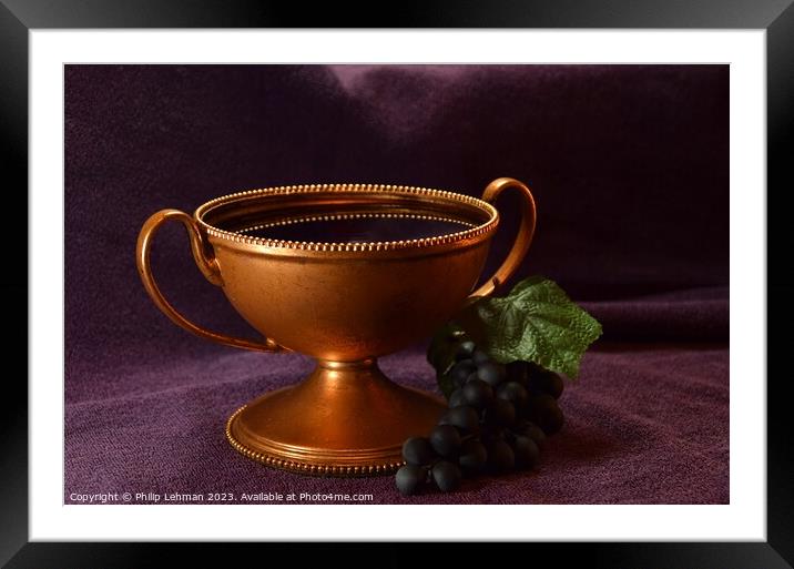 Cup of Wrath 2A Framed Mounted Print by Philip Lehman